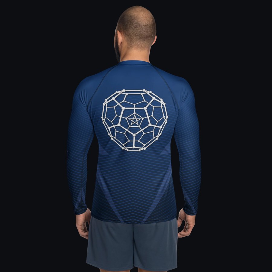 superfluid jiujitsu rashguard, back