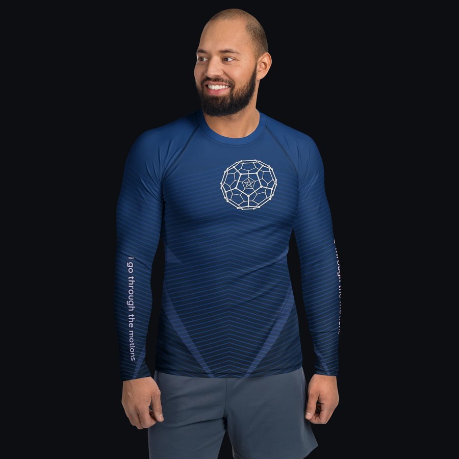 superfluid jiujitsu rashguard, front